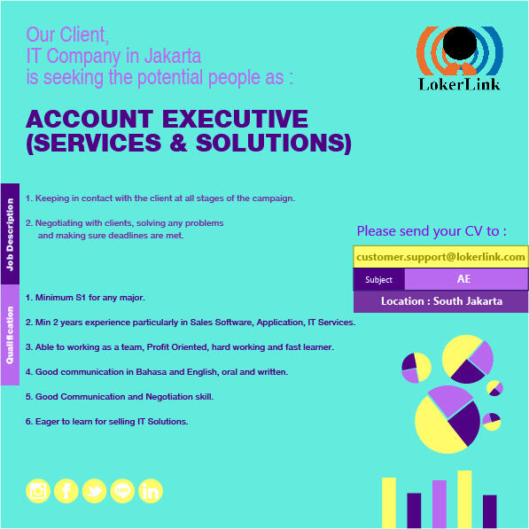 ACCOUNT EXECUTIVE (SERVICES &amp; SOLUTIONS) - JAKARTA