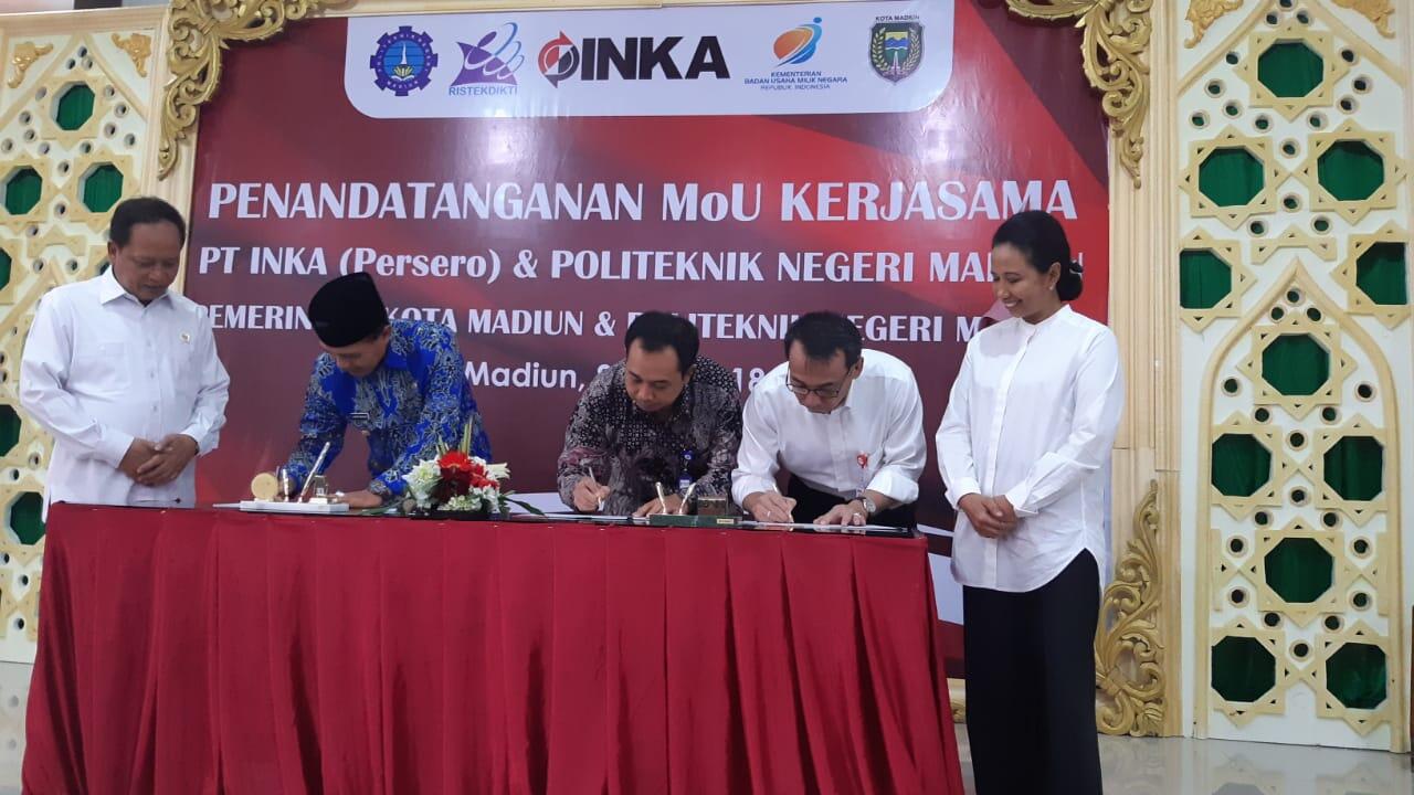 Diekspor ke Berbagai Negara, Menteri Rini: Kereta Buatan PT INKA Kian Mendunia