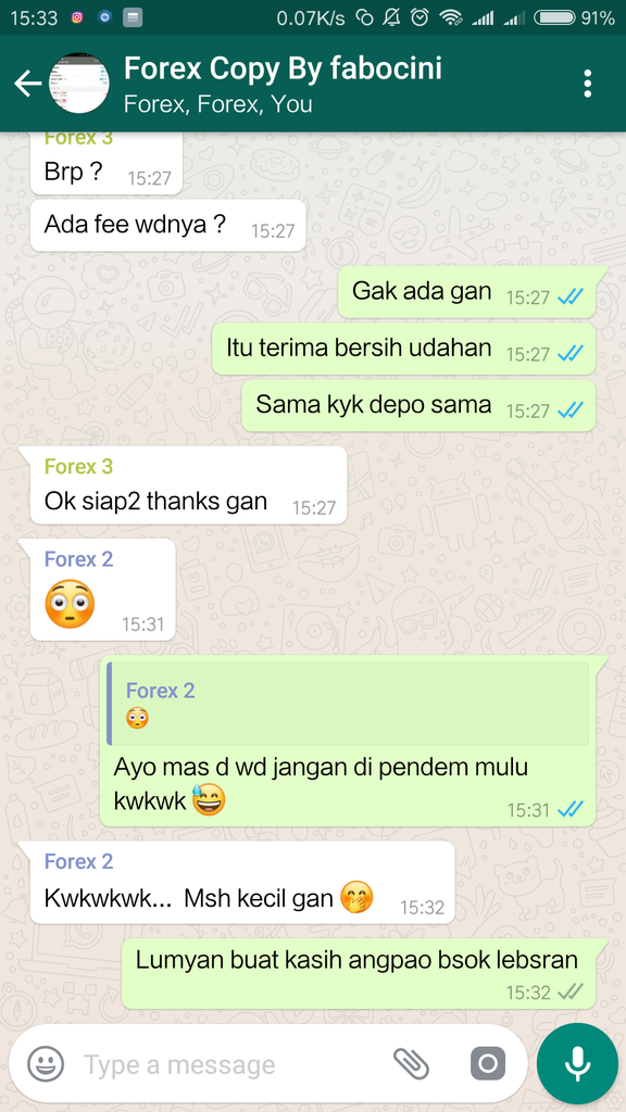 Forex Copy Instaforex bagi hasil 70:30 INVESTOR:TREDER