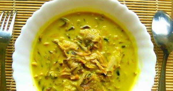 Resep Sayur Kuah Santan Jantung Pisang, Enak Banget buat Buka Puasa