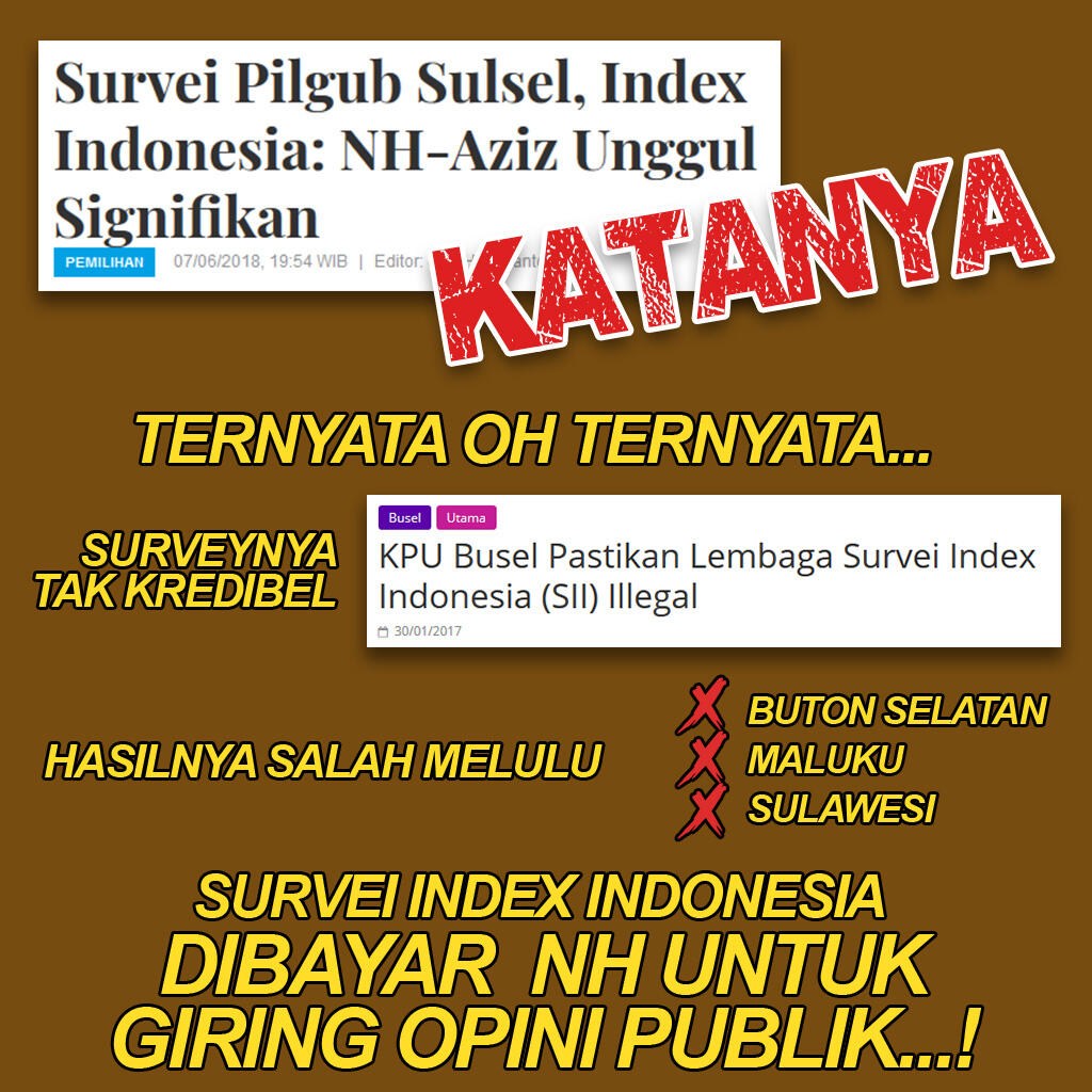 KPU Busel Pastikan Lembaga Survei Index Indonesia (SII) Illegal