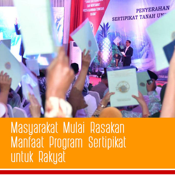 Hindari Sengketa, Presiden Jokowi Akan Terus Bagikan Sertifikat Tanah Wakaf