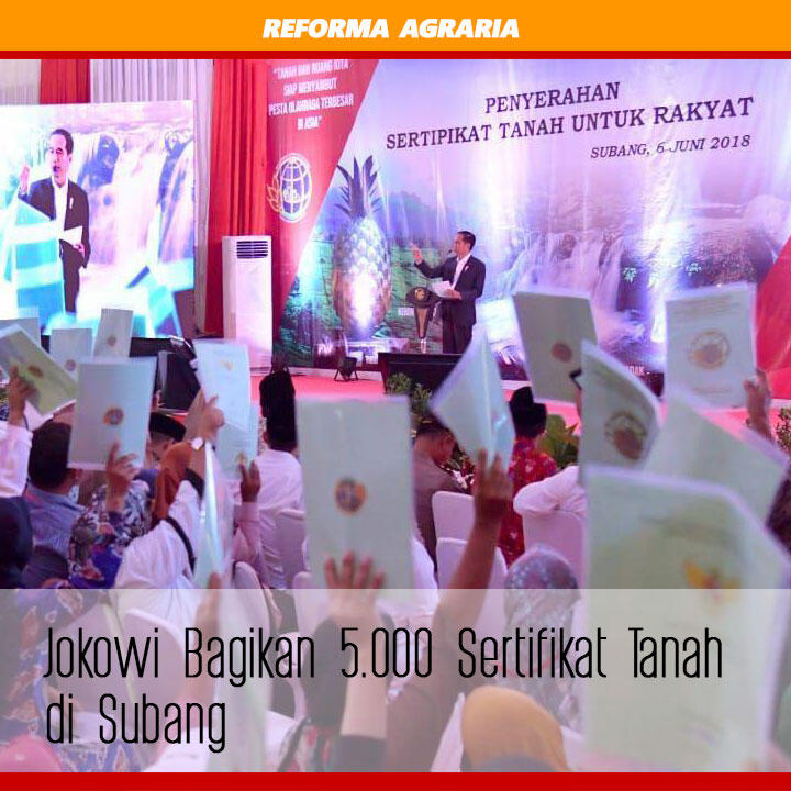 Hindari Sengketa, Presiden Jokowi Akan Terus Bagikan Sertifikat Tanah Wakaf