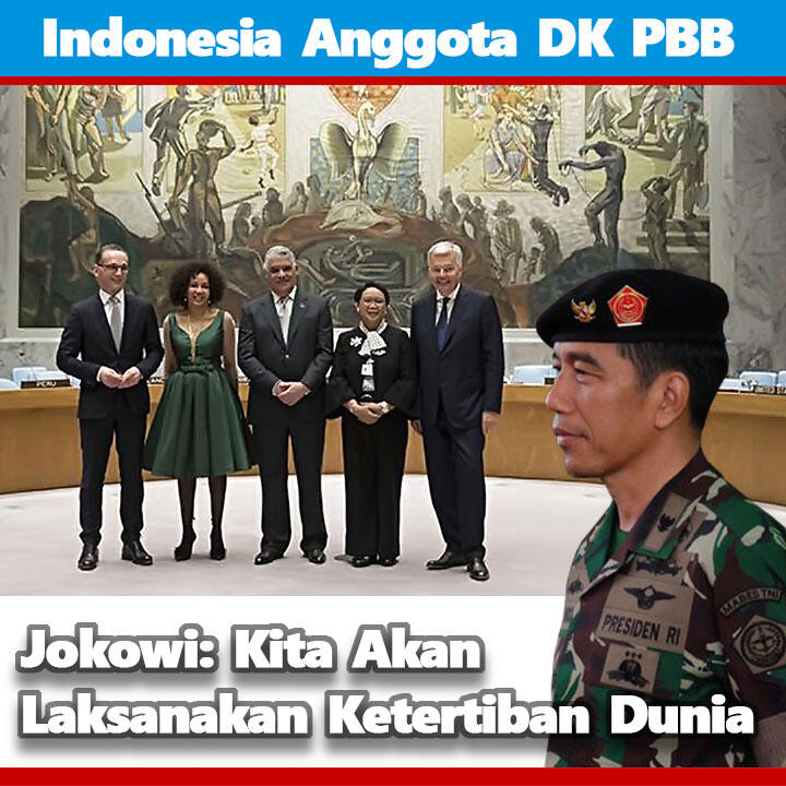 Indonesia Jadi DK PBB, Jokowi: Kita Akan Laksanakan Ketertiban Dunia