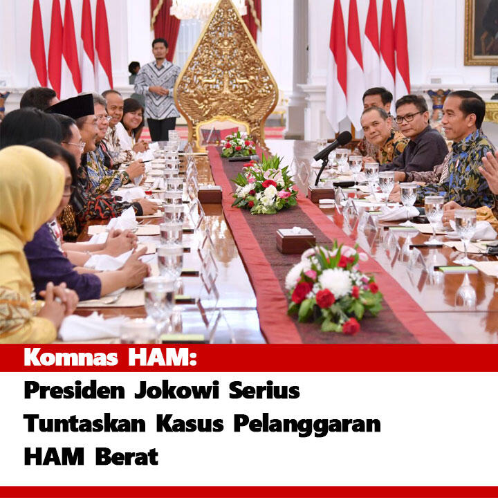 Komnas HAM Yakin Jokowi Serius Tuntaskan HAM Masa Lalu