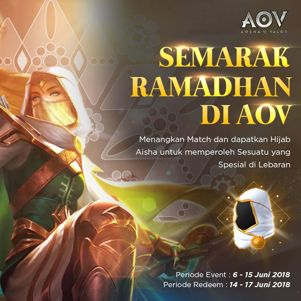 Tips & Trick build Tel' Annas special skin ramadhan, satu-satunya hijabers di AoV