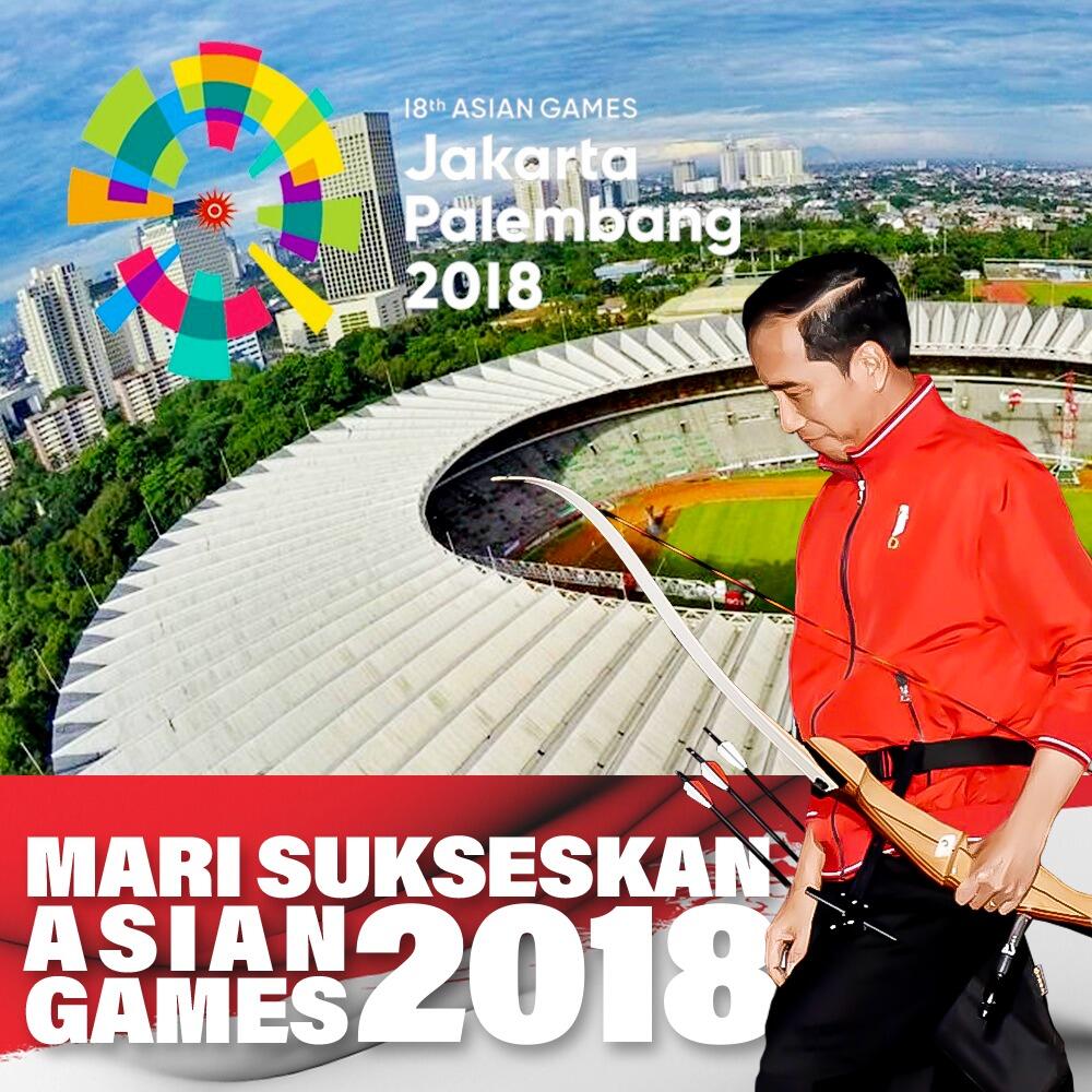 H-2 Bulan, Pemerintah dan Masyarakat Indonesia Siap Sukseskan Asian Games 2018