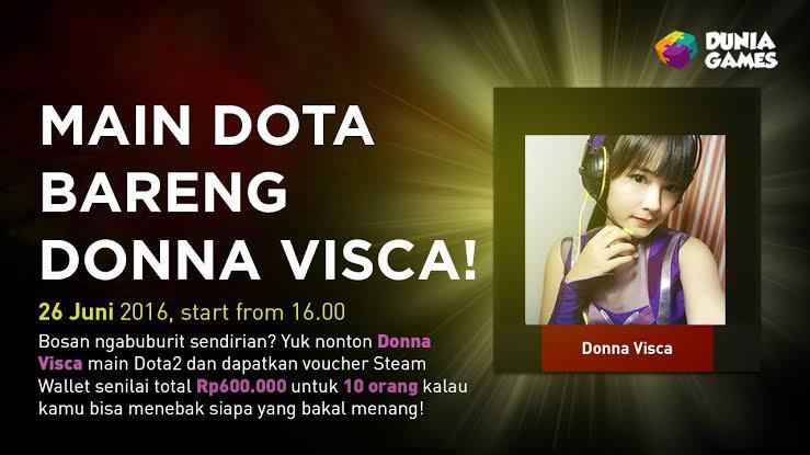 5 Gamers Cantik Indonesia