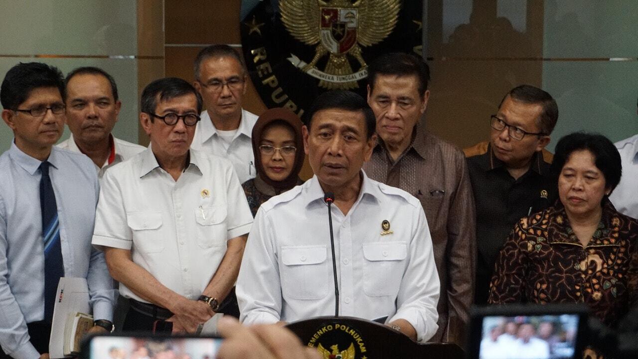 Menko Wiranto Pastikan RKUHP Belum Final