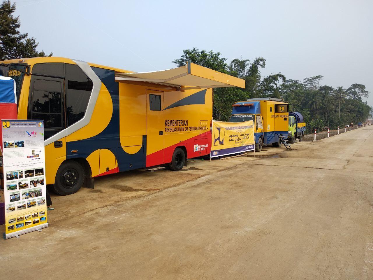Ada 26 Unit Mobil Toilet di Tol Trans Jawa, Bikin Mudik Makin Asyik