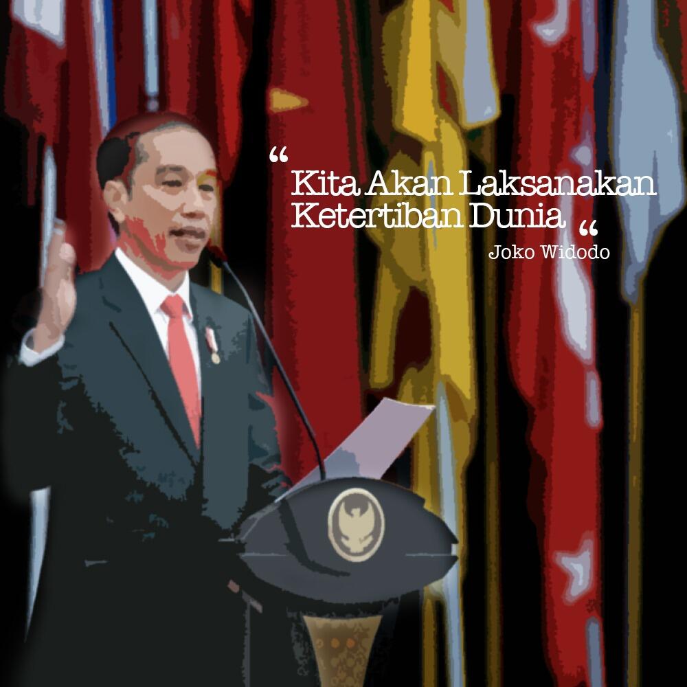Jokowi: Alhamdulillah Indonesia Jadi Anggota DK PBB