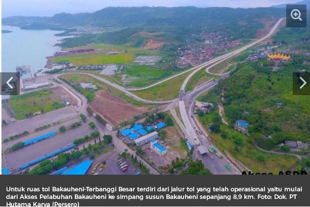 Asyik, Mudik Lebaran ke Sumatera Bisa Lewat Tol