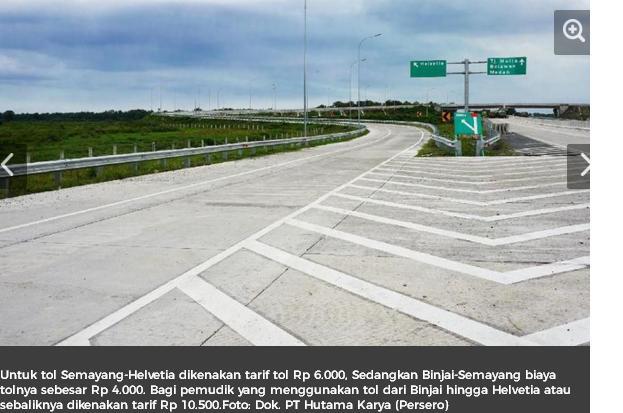 Asyik, Mudik Lebaran ke Sumatera Bisa Lewat Tol