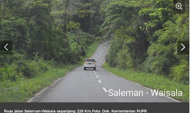Mulus!Pemerintah Bangun Jalan Trans Maluku diPulau Seram & Jln Layang di Maros-Sulsel