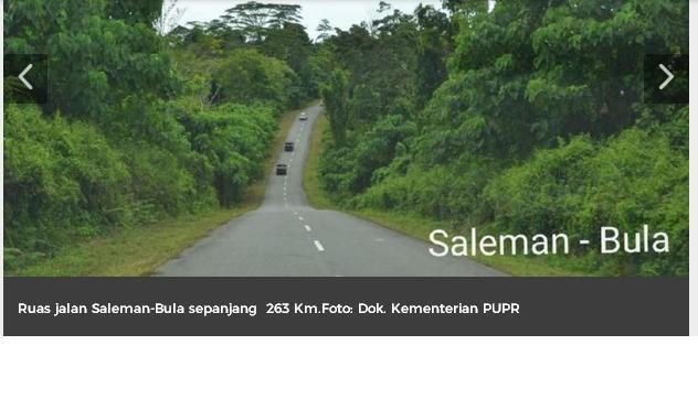 Mulus!Pemerintah Bangun Jalan Trans Maluku diPulau Seram & Jln Layang di Maros-Sulsel