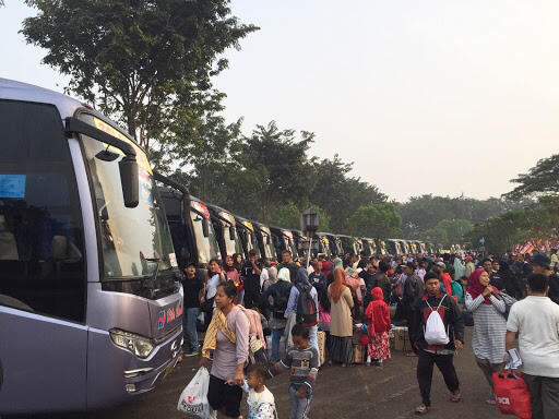 Rame! Yuk Intip Belasan Ribu Orang Ikut Mudik Gratis Sido Muncul Gan