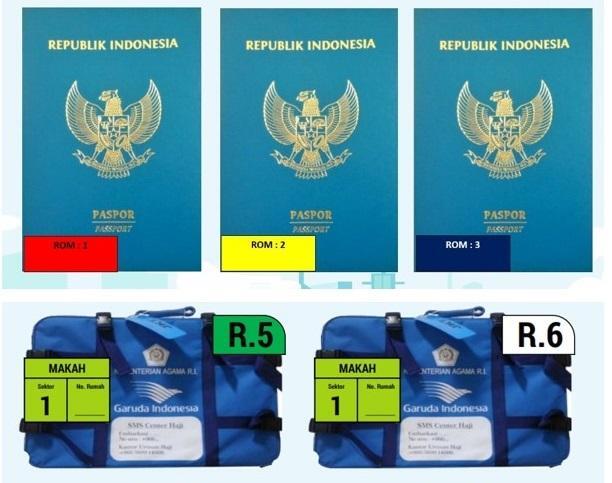 Mudahkan Identifikasi, Koper-Paspor Jemaah Diberi Warna