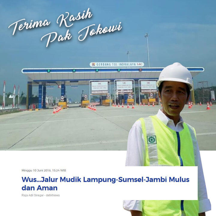 Wus...Jalur Mudik Lampung-Sumsel-Jambi Mulus dan Aman