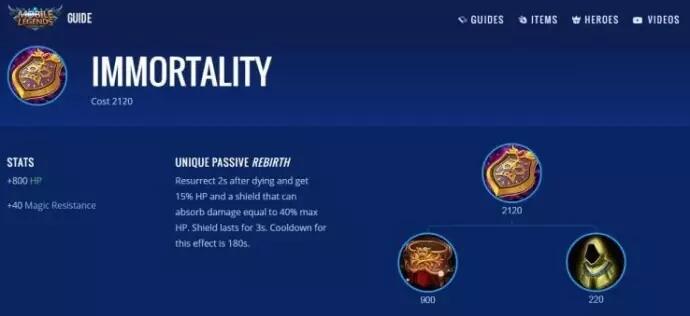 5 Item pasif yang menjadi penentu kemenangan di Mobile Legends, Nomer 5 Paling Sakral