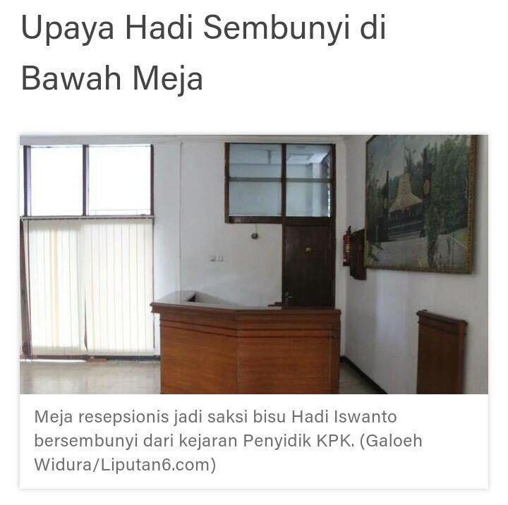 Kisah Bisu Saat OTT KPK di Purbalingga, dari Buang Uang hingga Sembunyi di Bawah Meja