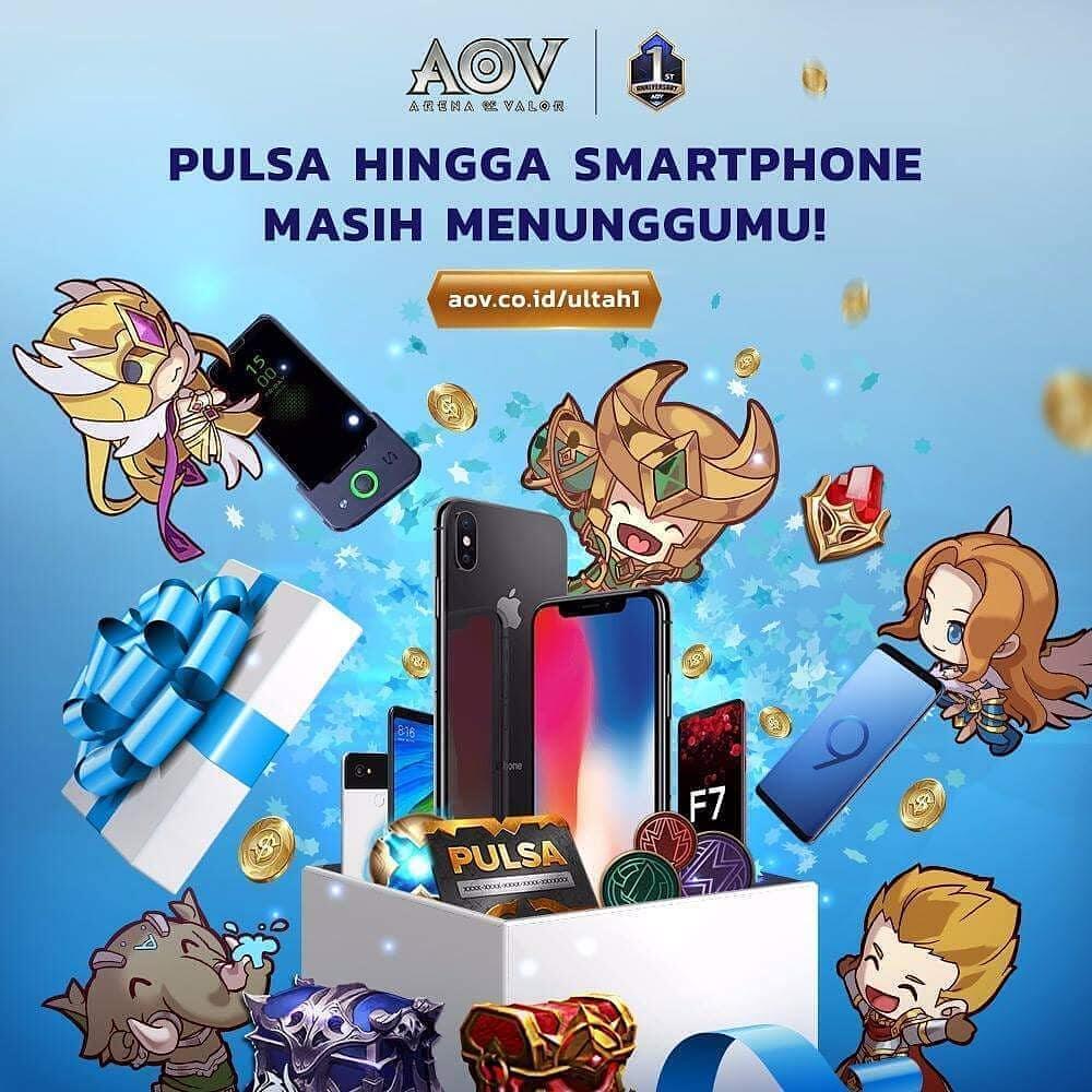 Hadiah 5 Milliar Anniversary AoV tipu - tipu doang ??? Kasian deh loe semua !!! 