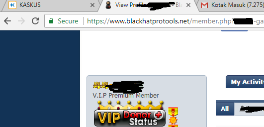 Akun VIP Lifetime BlackhatProTools.net