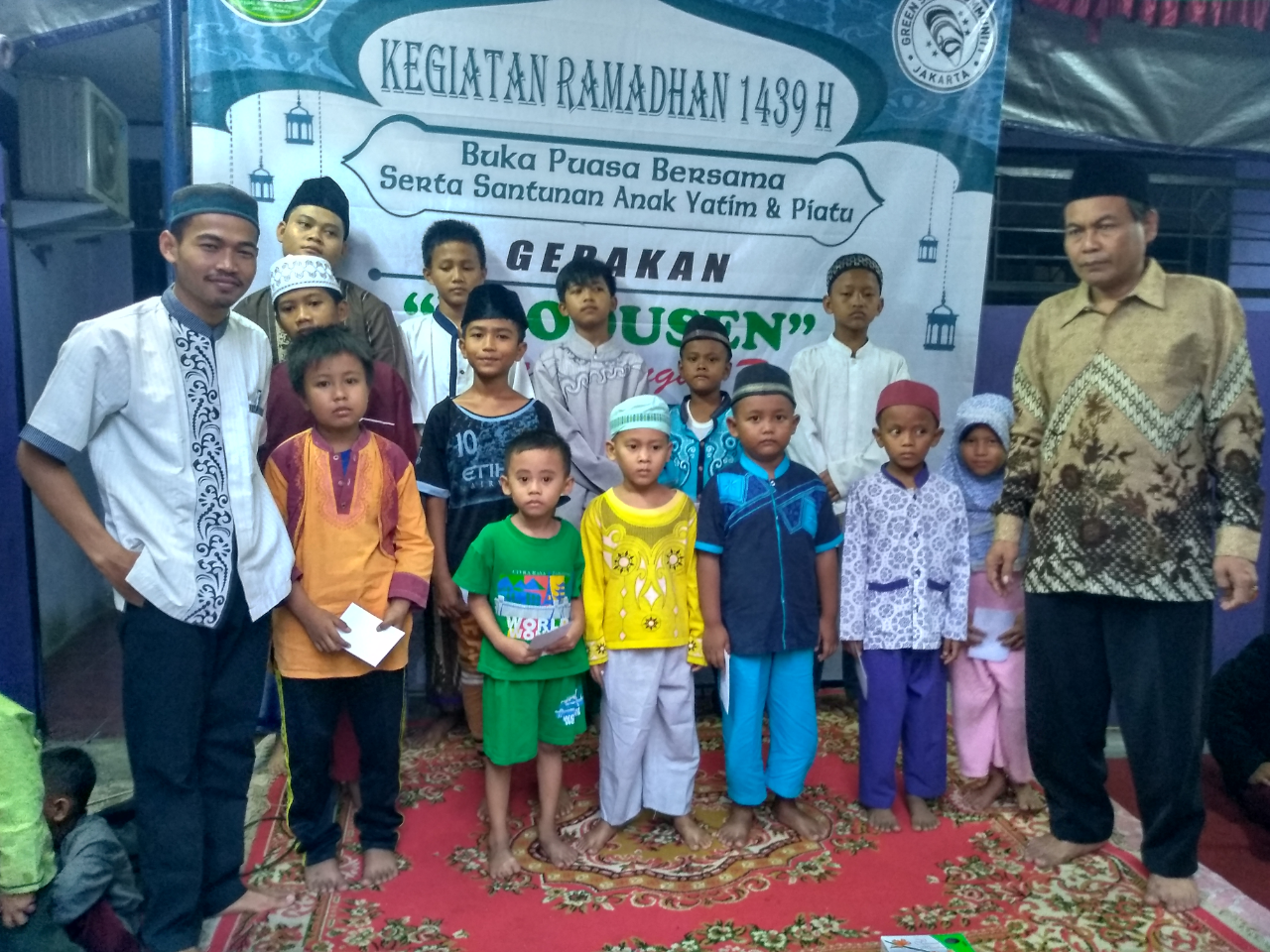 Buka Puasa Bersama & Santunan Yatim Piatu Bersama Green Shell Community Dan IRNI