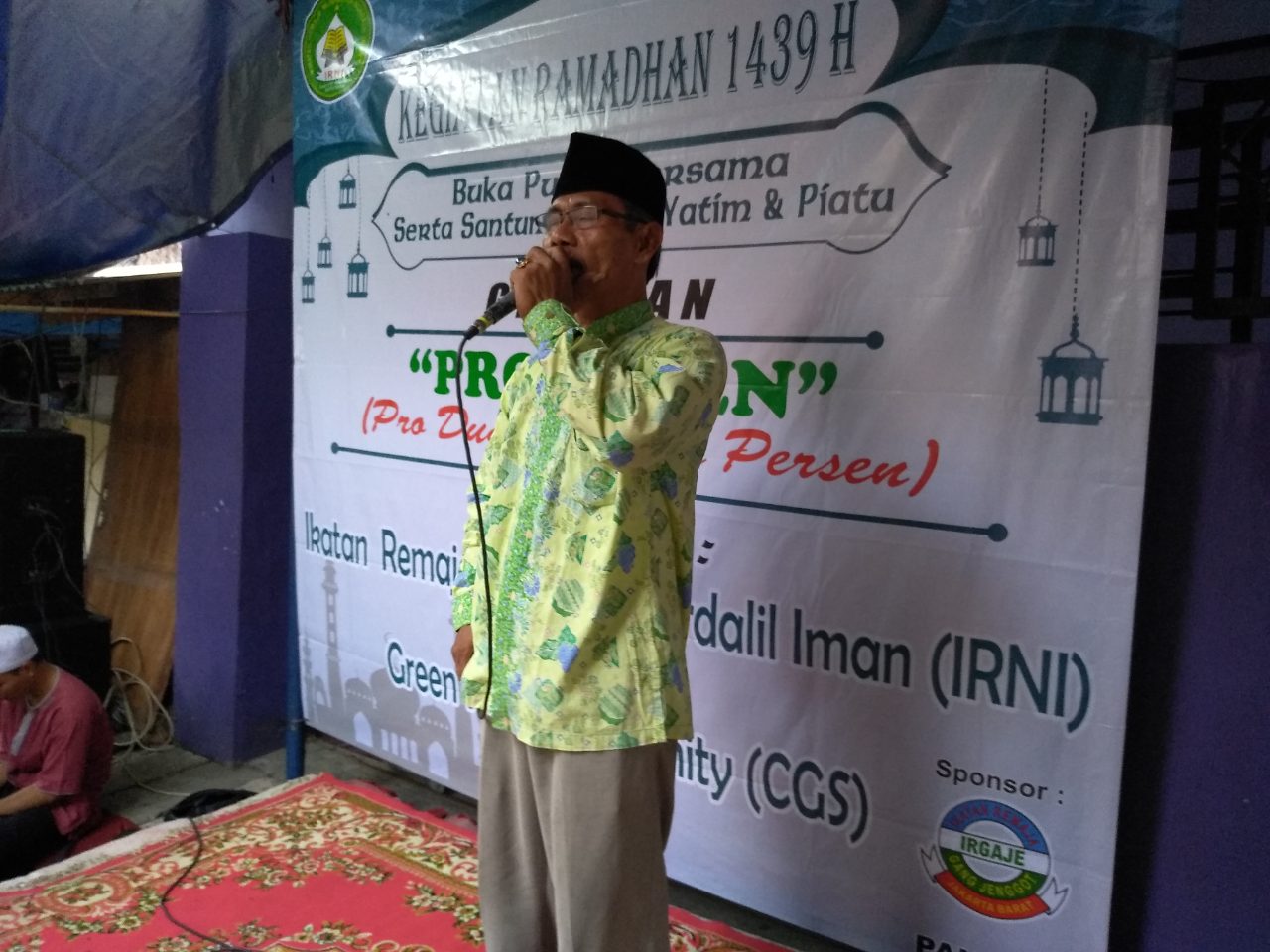 Buka Puasa Bersama & Santunan Yatim Piatu Bersama Green Shell Community Dan IRNI