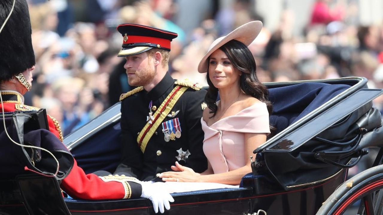 Perbedaan Debut Meghan Markle dan Catherine Middleton Dalam Trooping Colour