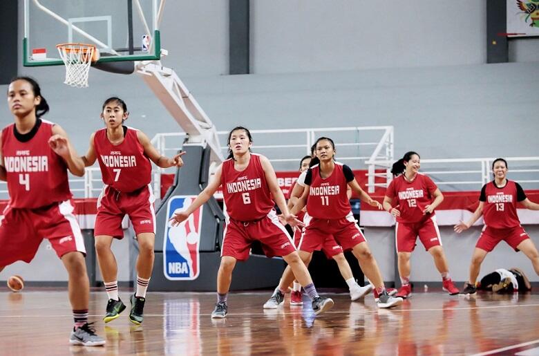 Latihan Bersama Timnas Basket Putri, Klub Gading Muda Bina Pemain Muda Berbakat
