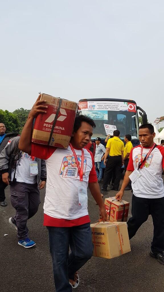 Pertamina Berangkatkan Peserta Mudik Bareng Gelombang Akhir ke Jawa dan Sumatera