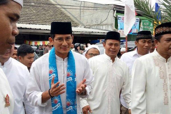 Sandiaga: Tak Boleh Ada Takbiran di Monas