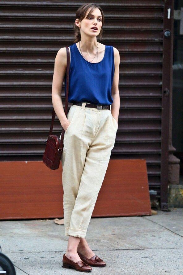 10 Gaya Boyish dan Feminin ala Aktris Inggris Keira Knightley