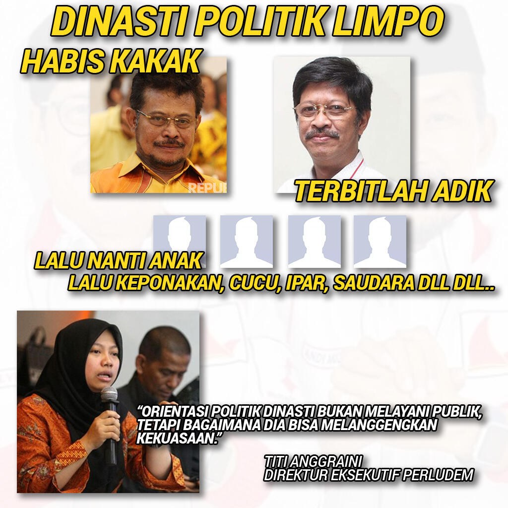 Politik Dinasti Sulsel Bisa Matikan Demokrasi