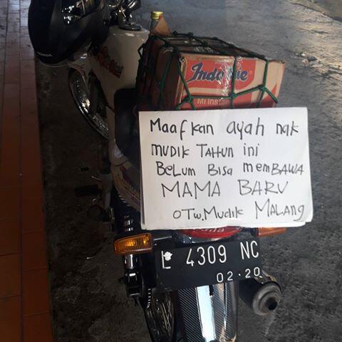 Tingkah Lucu Para Pemudik Ini Akan Membuat Kita Tertawa 