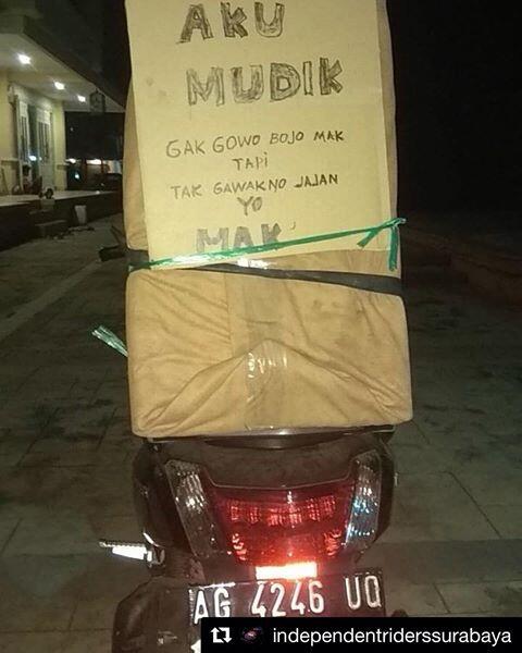 Tingkah Lucu Para Pemudik Ini Akan Membuat Kita Tertawa