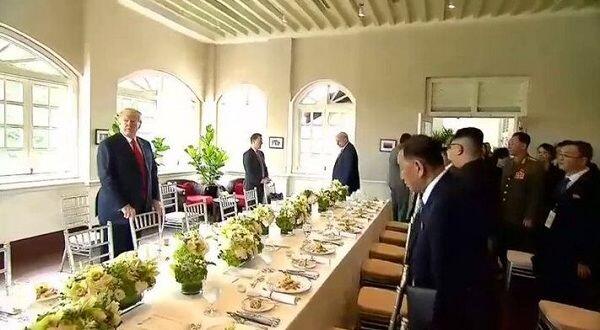 Daftar Menu Makan Siang Trump & Kim Jong-un, Ada Khas Koreanya Juga