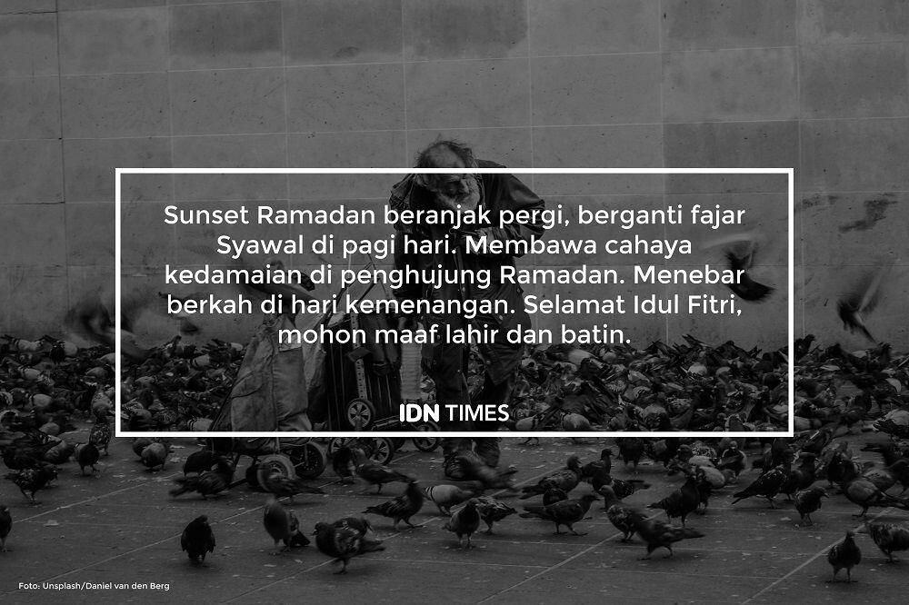 Bingung Mau Ngucapin Apa Saat Lebaran? Intip 15 Ucapan Idul Fitri Ini