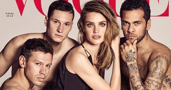 Para Pemain Timnas Tampil di Sampul Vogue Rusia Edisi Piala Dunia 2018
