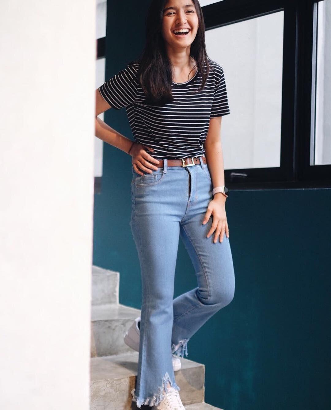 10 Inspirasi Outfit Tomboi ala Cut Syifa, Casual Tapi Kece