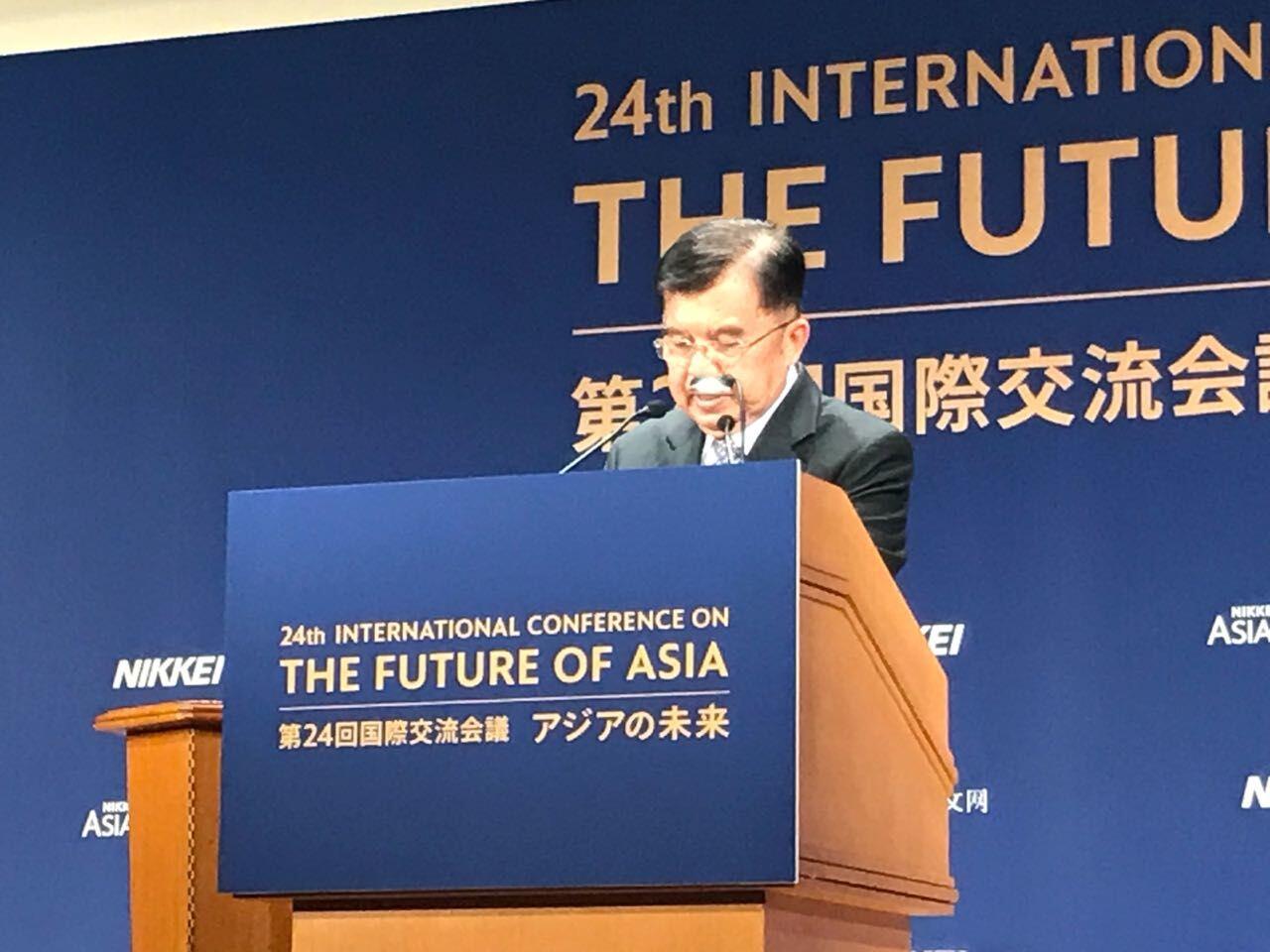 Berpidato di Jepang, Jusuf Kalla Singgung Palestina