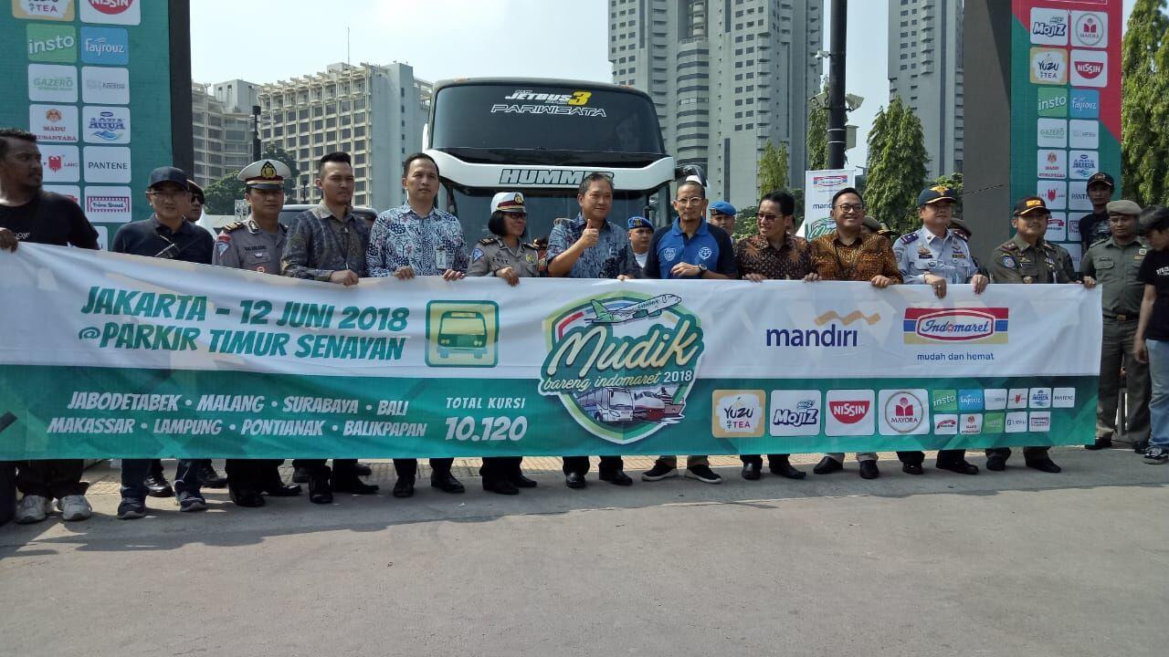 Lepas Pemudik di Monas, Sandiaga Kampanyekan Konsep 3A
