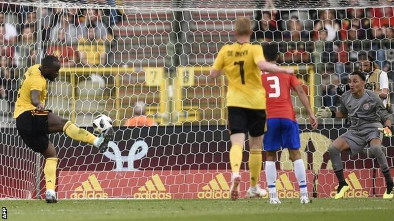 Taklukkan Kosta Rika, Romelu Lukaku Boyong Dua Gol