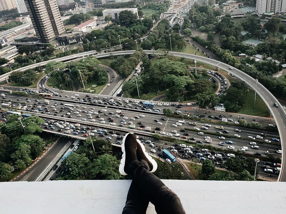 15 Potret Sunyi Jakarta Saat Mudik Lebaran, Tenang dan Bebas Polusi