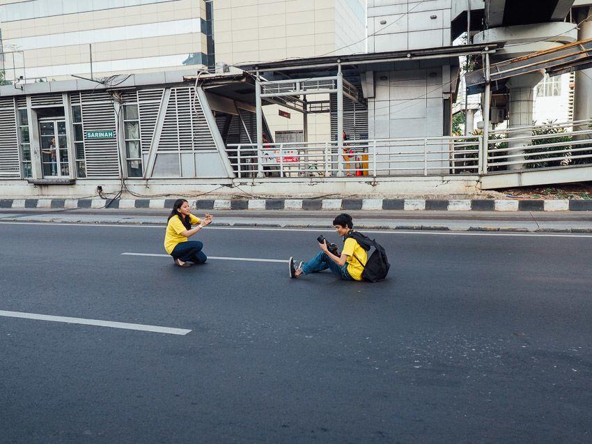 15 Potret Sunyi Jakarta Saat Mudik Lebaran, Tenang dan Bebas Polusi