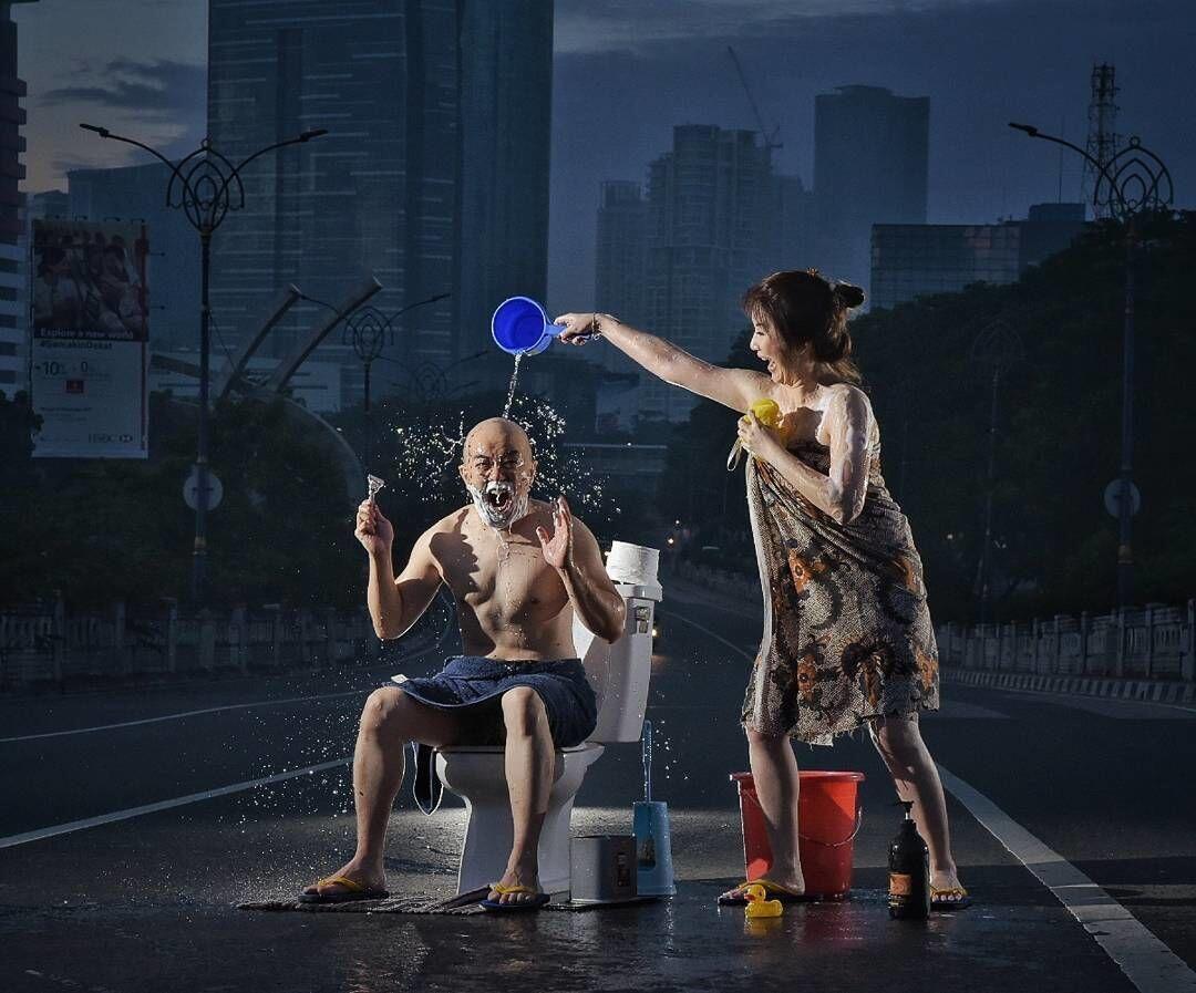 15 Potret Sunyi Jakarta Saat Mudik Lebaran, Tenang dan Bebas Polusi