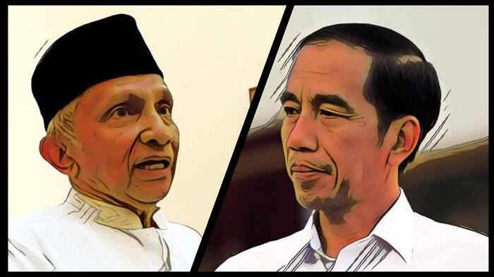 APA SALAH DAN DOSA PAK JOKOWI SEHINGGA AMIN RAIS MEMBENCI SAMPAI KE UBUN-UBUN
