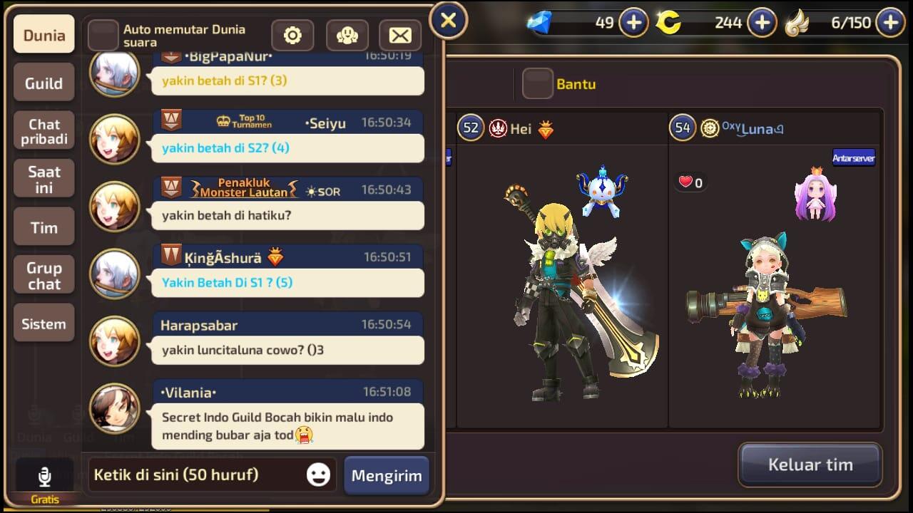 Server sultan di Dragonest M. Ga kuat jangan liat