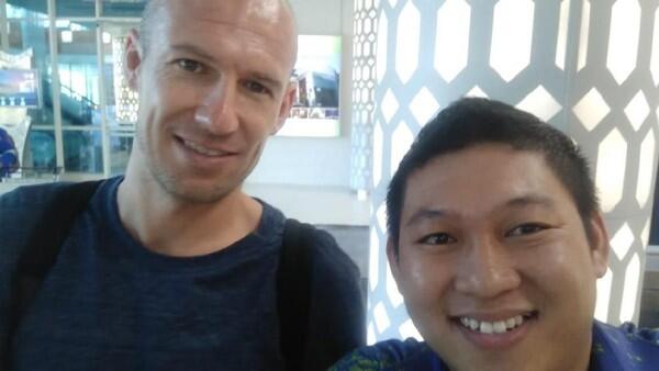 Arjen Robben Liburan ke Labuan Bajo