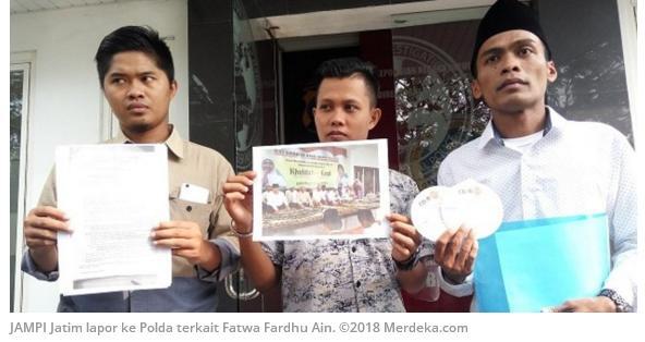 Keluarkan Fatwa Fardhu Ain pilih Khofifah-Emil, Kiai Asep dilaporkan ke Polda Jatim